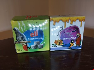 ست 2تایی تشویقی و مینرال پرندگان 